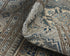 11 Ft Gray Kazak Afghan Hand Knotted Geometric Wool Runner Rug